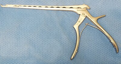 Titan Surgical TS240-072-03A-CW 3mm/20cm 40° Up Cut CLEAN WAVE Laminectomy Punch