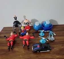Lot of 11 INCREDIBLES McDonalds Disney HAPPY MEAL TOYS