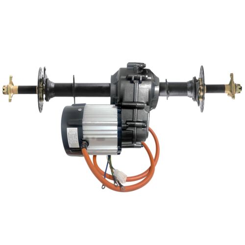 Kit Assale Posteriore 30'' 72V 1500W Motore Differenziale Ruota 13x5-6'' per Golf Cart ATV - Foto 2 di 22