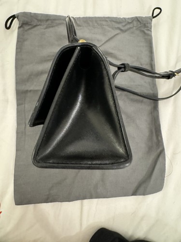 Balenciaga Hourglass Top Handle Handbag Xsmall Black - Picture 4 of 10