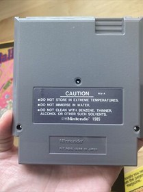 Rock 'n' Ball (Nintendo NES 1990) GAME, BOX, and RARE POSTER - W/MANUAL