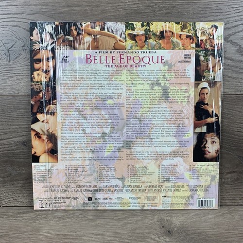 Belle Epoque (The Age of Beauty) (Laserdisc, 1994) - Picture 2 of 3