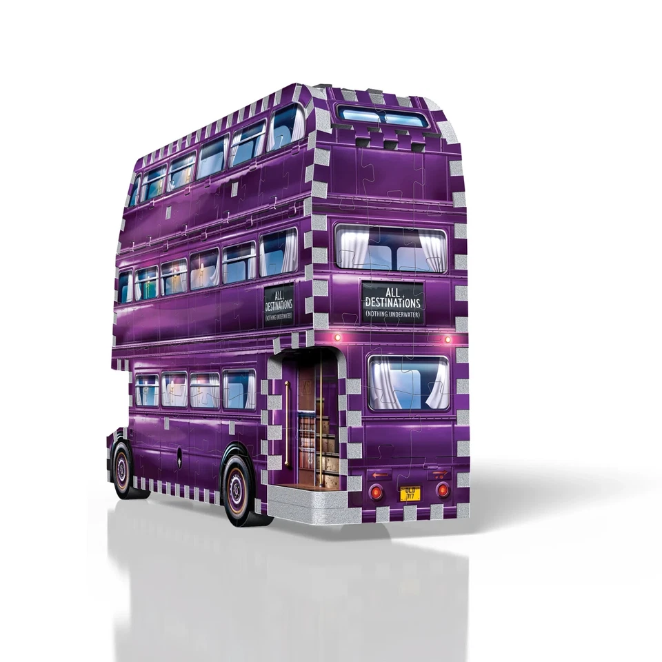 Wrebbit 3D Puzzle Harry Potter: The Knight Bus (280 Pieces) Jigsaw - image 3 of 4
