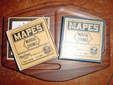 UNOPENED SET MAPES MUSICAL TENOR GUITAR STRINGS ANACONDA BRONZE WOUND 50s/60s