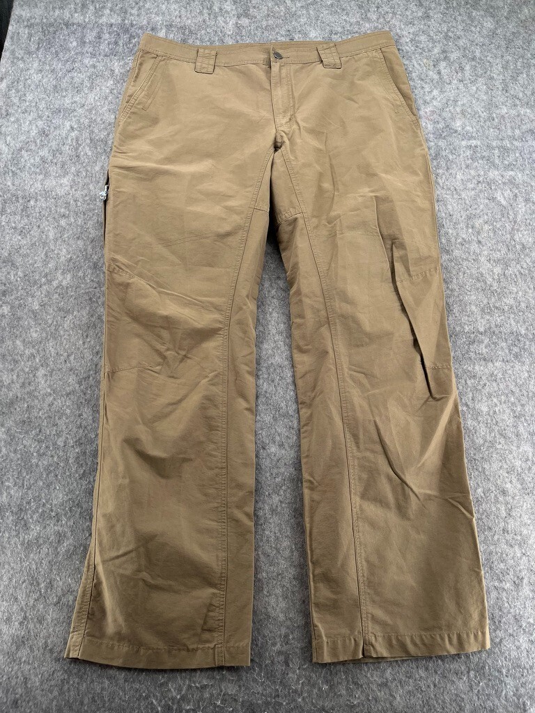 Columbia Ultilizer Mens Pants Flax Regular Khaki Fit Stretch 36