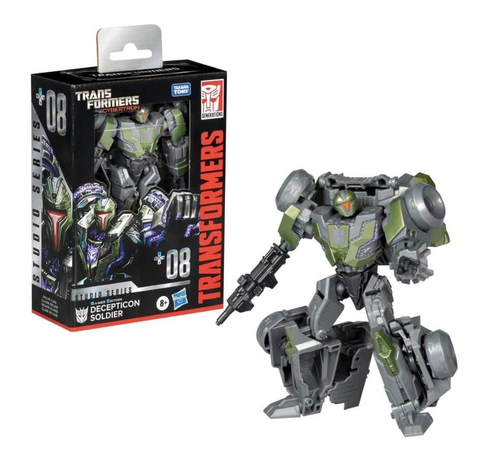 Transformers Generations War For Cybertron SS Gamer Edition +08 (SOLDIER) 8+ New - image 3 of 4