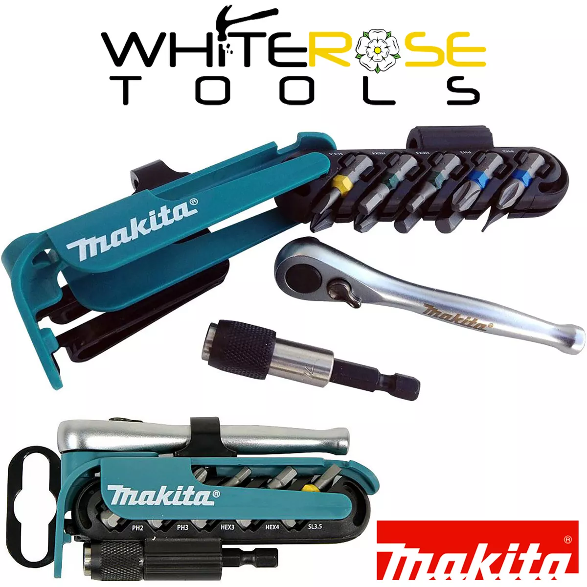 Makita Ratchet Screwdriver Bit Set 1 4