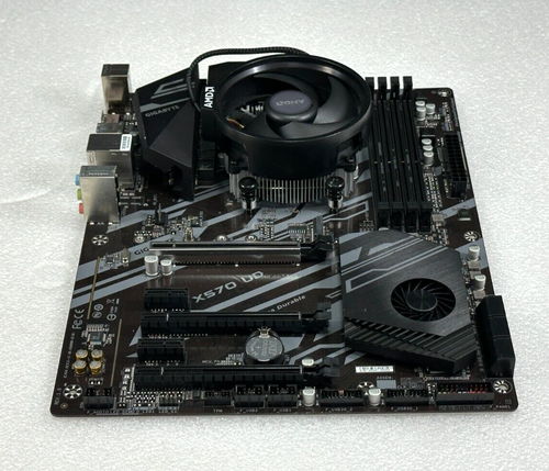 GIGABYTE AMD X570 UD MotherBrd AM4 ATX NO IO SHIELD w HEAT SINK FREE SHIPPING ๐ - Picture 7 of 13