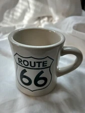 Route 66 Coffee Mug (M Ware) 3.75" Tall