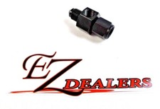 Nitrous Bottle Gauge Port Adapter Fitting 4 Male To - 4 Female 18 Nos Black