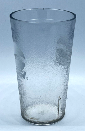 Pepsi Cola Clear Plastic Tumbler Cup 5.25" Tall VHTF - Picture 5 of 11