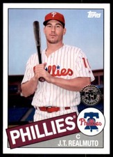 2020 TOPPS 1985 35TH ANNIVERSARY BLACK (SERIES 2) J.T. REALMUTO /299