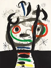 JOAN MIRÓ : The Great Sorcerer : Archival Art Print