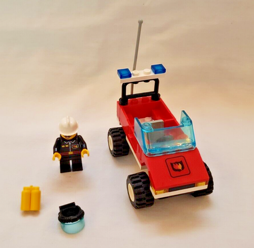 Vintage LEGO Town #6525 Blaze Commander & Town Jr #6407 Feuerwehrchef 100% komplett - Bild 4 von 6