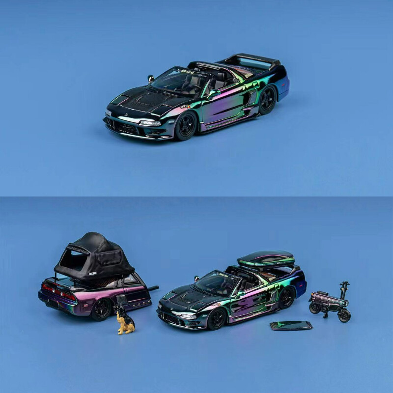 Cars Special Edition Set アメリカ直輸入品 Findclassically 1:64 NSX TRA Colorful electroplating Diecast Model