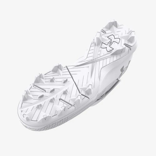 Under Armour Men Harper 7 Mid RM White Baseball Cleats 3025587-100 Mens Size 13 - Picture 6 of 6