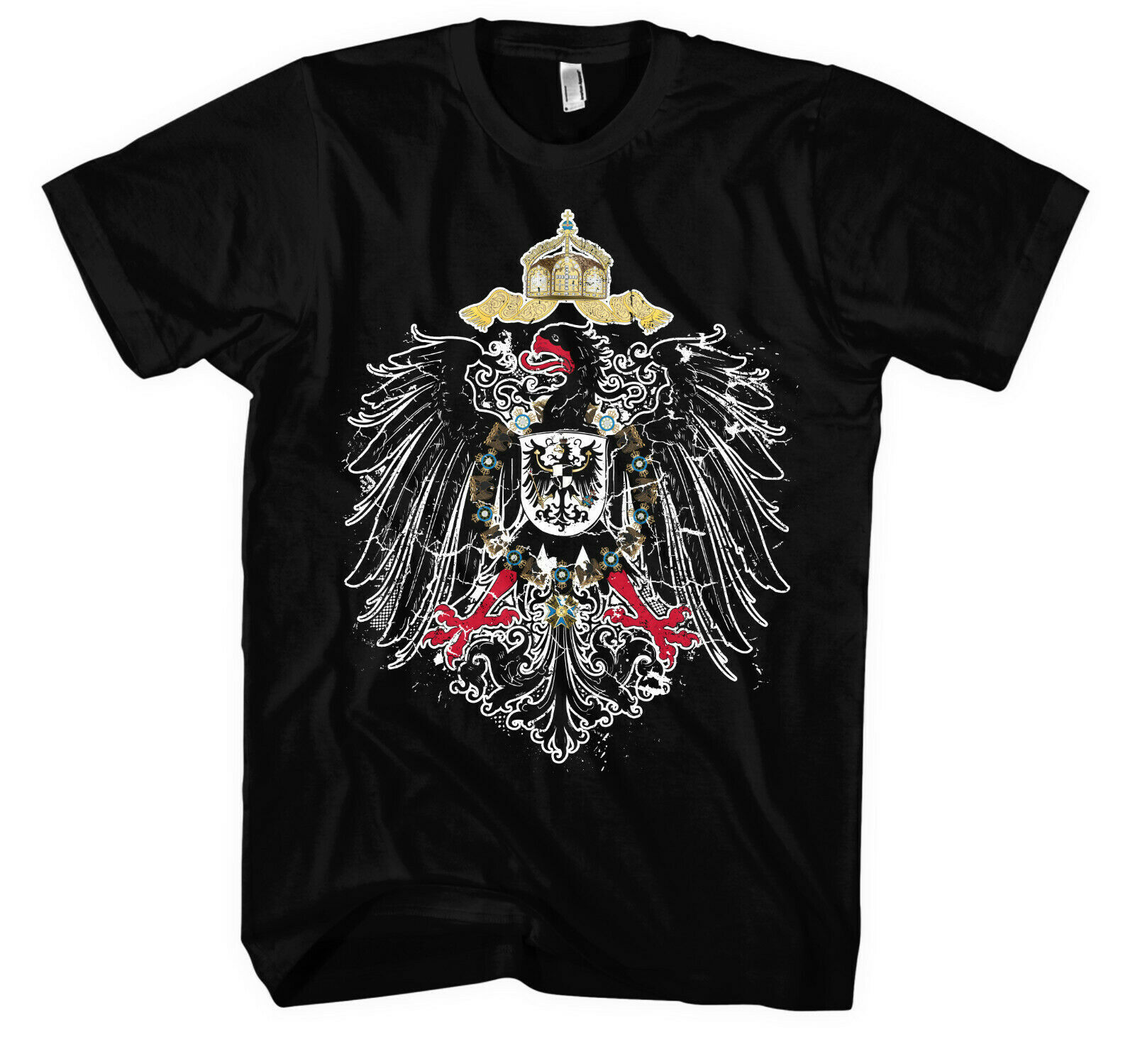 Camiseta Imperio Hombre | Águila Alemania Emperador Escudo Prusia