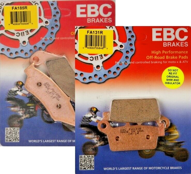 EBC FA357R 21-22 Gas-Gas Pierer MC 65 2T Front Left R Series Sintered Brake Pads main image 0