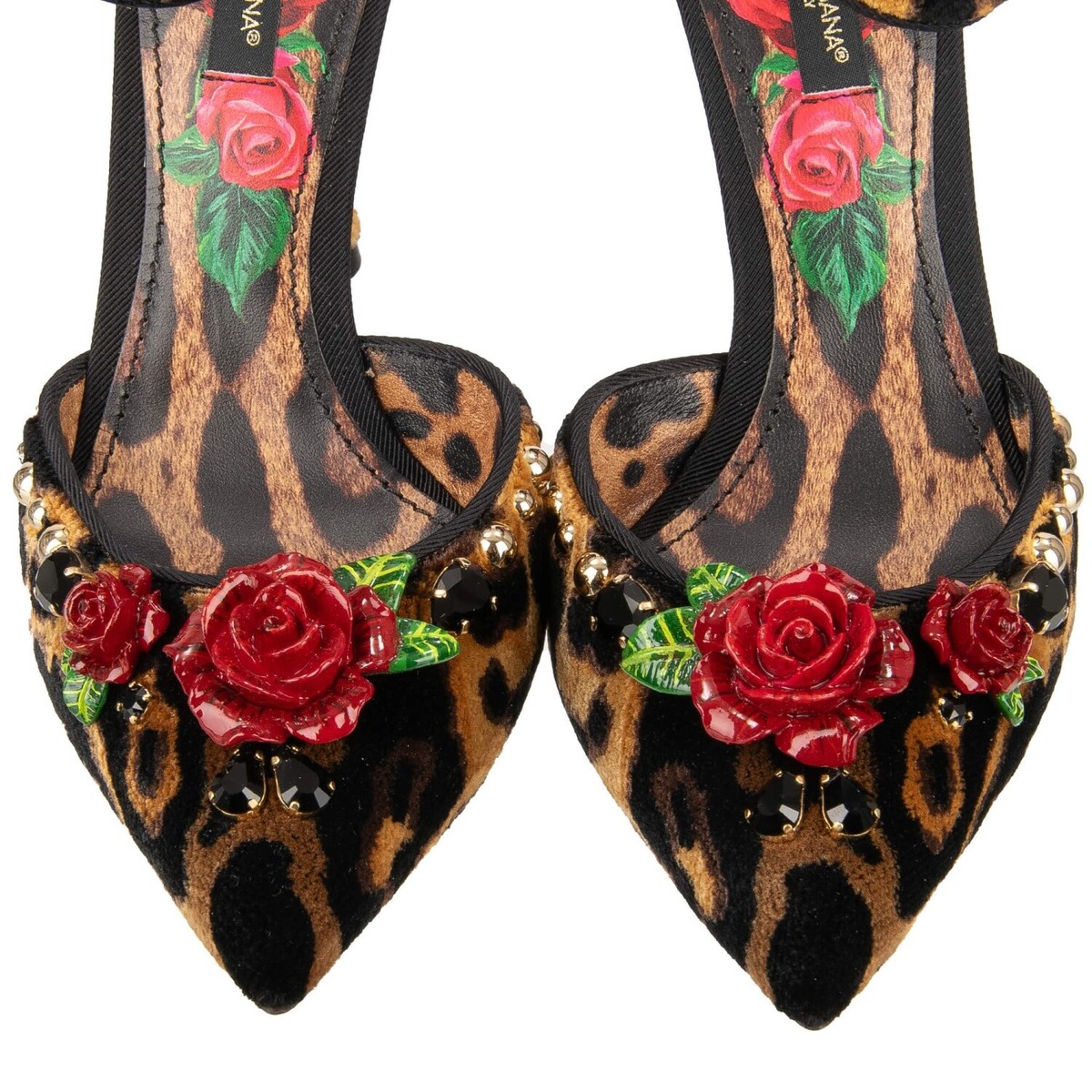 Sandales Escarpins Dolce & Gabbana Bellucci - Talon Aiguille Très Haut - Taille 37 - Rose