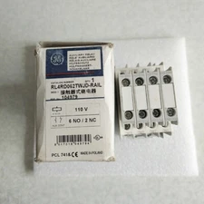 2PCS RL4RD062TWJD-RAIL 110VDC Auxiliary Relay 6NO 2NC