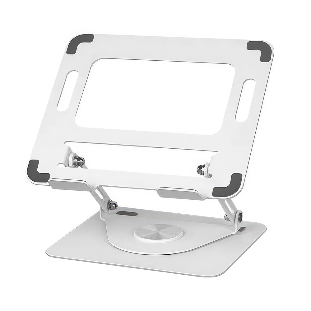Adjustable 360° Rotating Laptop Stand for Desk Fits 17 Inch Computers-image
