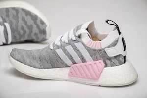 grey and pink nmd
