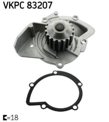 SKF POMPA ACQUA FORD FOCUS C MAX 2000 TDCI FIAT SCUDO
