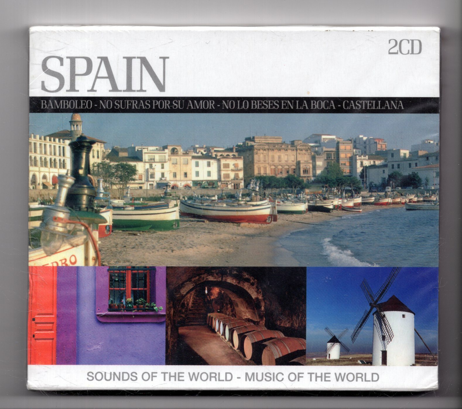 (JN135) Sounds Of The World: Spain, 41 tracks - 2006 Sealed double CD