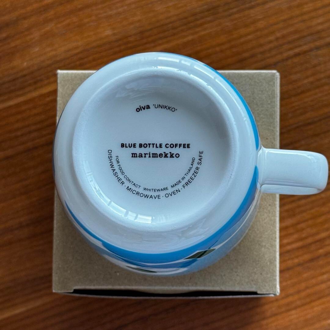 Marimekko Blue Bottle Coffee Mug & Tumbler Unikko Limited Edition