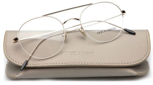 VINTAGE Giorgio Armani 252 1022 Gold Tortoise 48 20 140 Eyeglass Frame Italy VINTAGE Giorgio Armani 252 1022 Gold Tortoise 48 20 140  main image 4