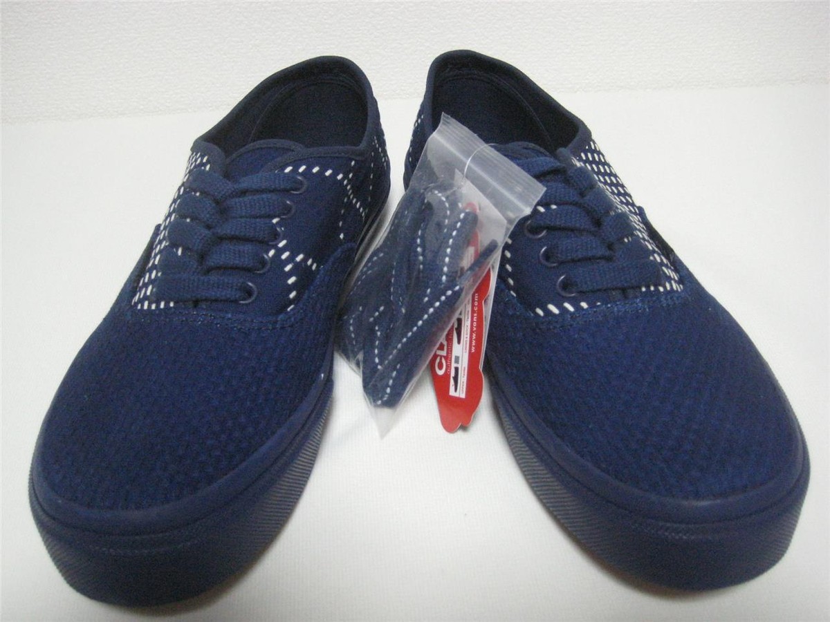 FDMTL VANS Authentic ネイビー US10 VANS FDMTL AUTHENTIC navy V44CL FUNDAMENTAL from Japan US10 brand