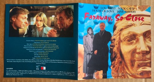 NICK CAVE Johnny Cash etc. - Faraway, So Close! Movie Soundtrack US CD Near Mint - Picture 4 of 6