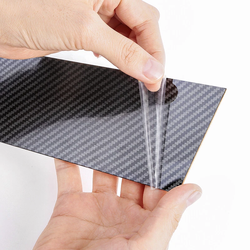 6x Fit For Honda CR-V 2007-2011 Window Pillar Posts Carbon Fiber Cover Door Trim Foto 3 de 4