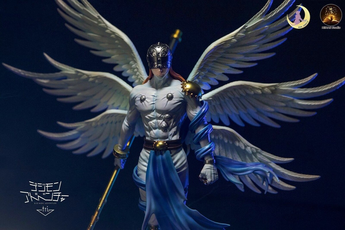 MIMAN Studio Digimon Adventure Angemon Resin Figure GK Model