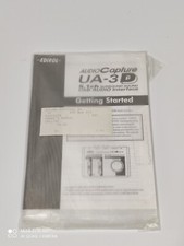 Original Edirol UA-3D USB Audio Interface Owner's Manual NEW