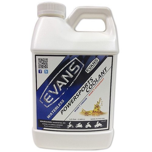 (1) Evans Power Sport Waterless Coolant 64oz & (1) Evans Prep Fluid 1USG - Picture 1 of 2