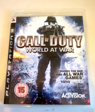 Call of Duty: World at War (PlayStation 3, 2008) Good / Same Day Post