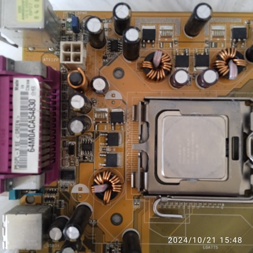 Motherboard Asus P5GPL-X SE + processor P 4 and memory 2 Gb - 第 8/19 張圖片
