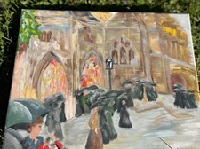 картина. Похороны