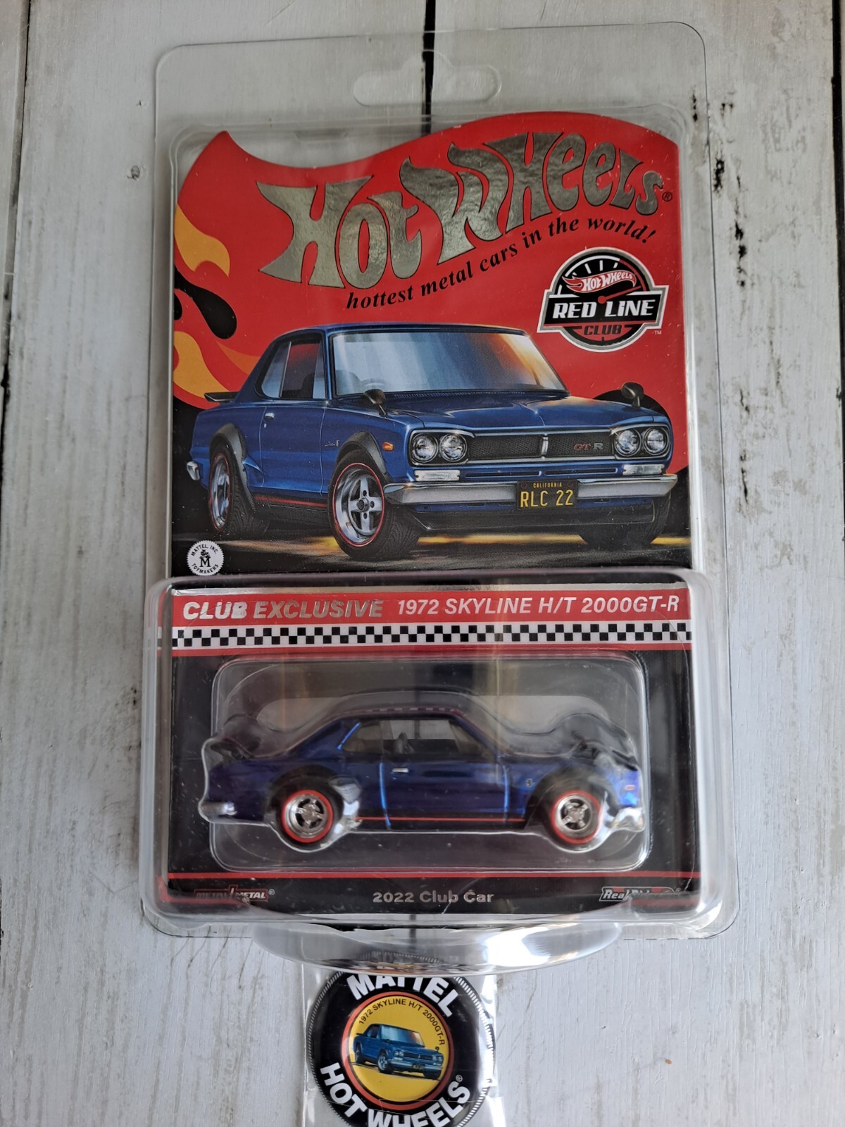 Nissan Skyline H/T 2000GT-R 1972 RLC : miniature de collection exclusive en métal injecté GXJ17