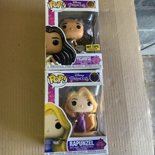 Funko Pop! : Disney - Pocahontas (Diamond Glitter) - Hot Topic + 1018 Rapunzel