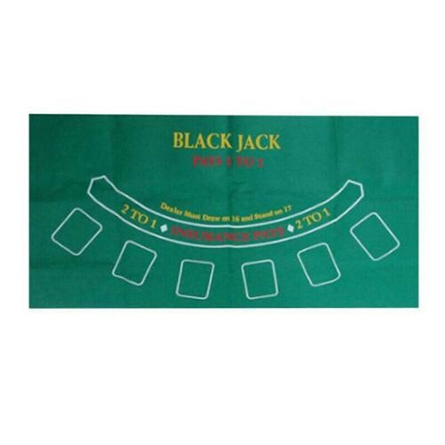 60x90cm Blackjack Roulette Casino Poker Tischdecke Filz Stoffbezug Matte - Bild 3 von 7