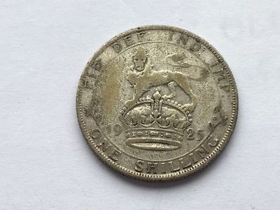 1925 1 Schilling - Georg V Silber (.500)   5,66 g     23,5 mm KM# 816a, Sp# 4023