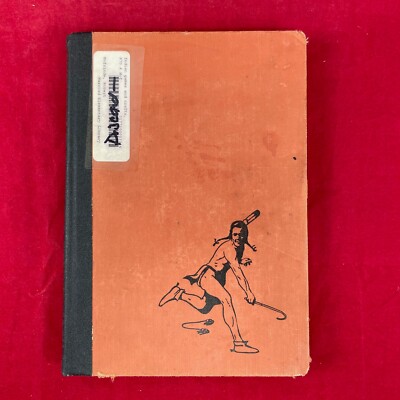 Vintage 1968 Ed. Indian Games & Crafts Robert Hofsinde Hardcover Book - Discard
