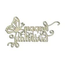 Happy Birthday Metal Embossing Templates Carbon Steel Cutting Dies for Art Craft