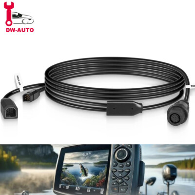 Replacement for Humminbird  720107-1 9 M360 2DDI Y MEGA 360 & 2D/MDI Y Cable