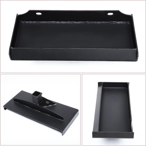 1/4" Thick Mini Hitch Mount Plate W/2" Receiver Quick Tach Mount Lightweight Tow - Picture 4 of 7