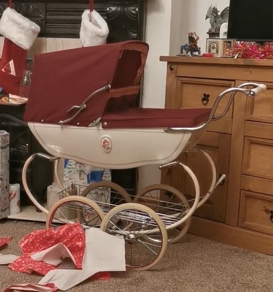 silver cross coach built dolls pram