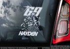 Nicky Hayden Car Window Sticker Superbike MotoGP Moto GP 69 Decal Sign V01