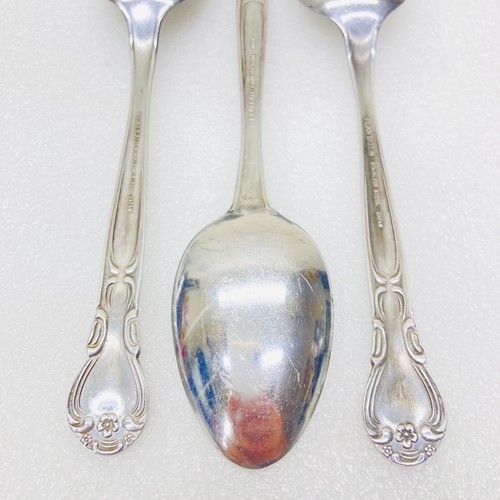 Set of 3‼ VTG‼ Wallace Stainless Flatware PLATEAU 7-1/8" SOUP SPOON Japan • GUC‼ - Picture 5 of 7